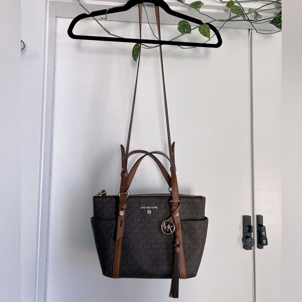 Michael Kors Dark Brown Tote Bag